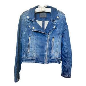 Blank NYC Women's denim biker/blazer jacket